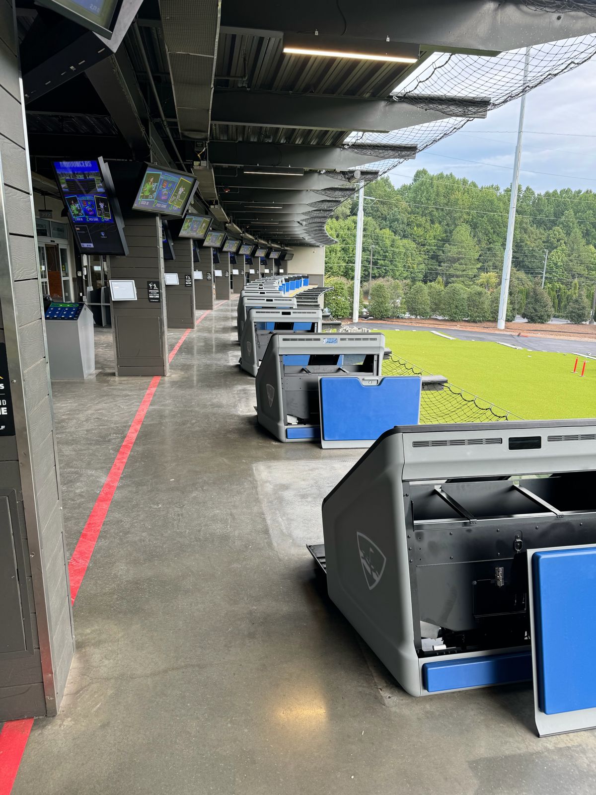 Topgolf Alpharetta renovation during construction, photo 4