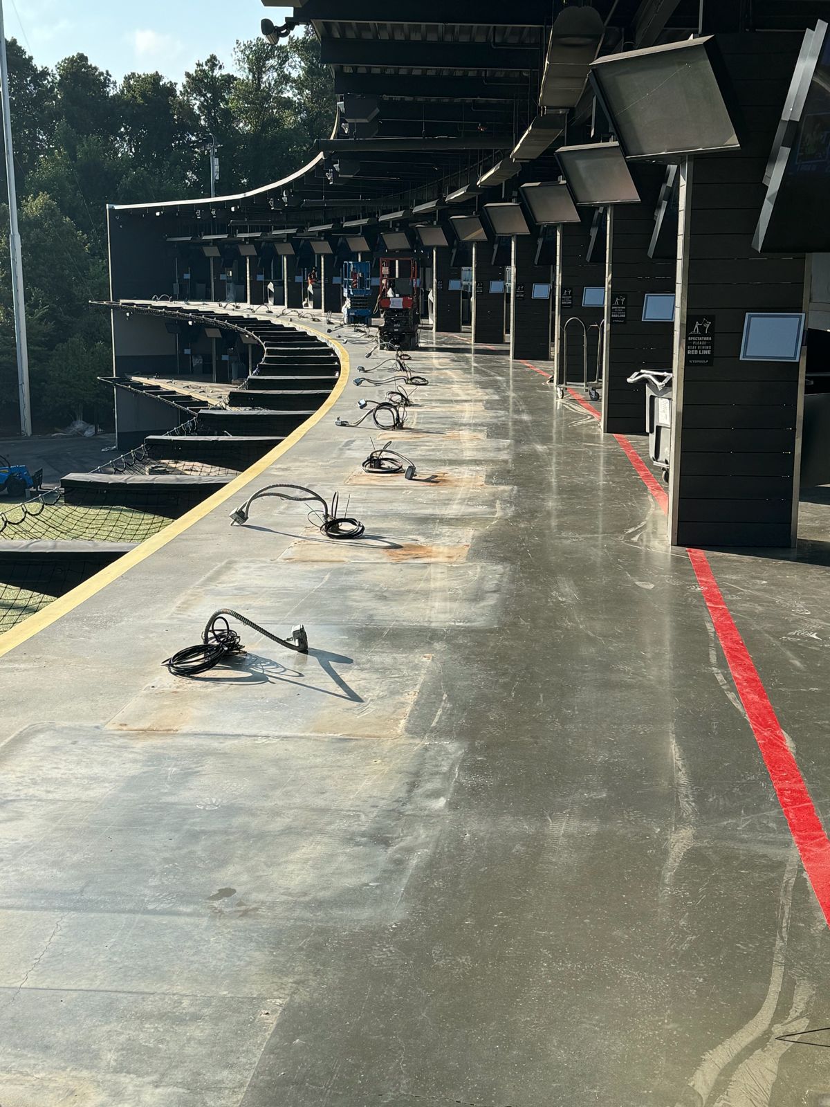 Topgolf Alpharetta renovation during construction, photo 6